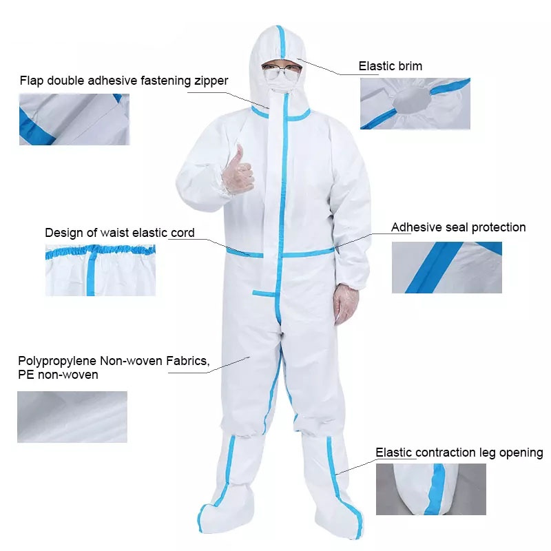 Disposable isolation clothing