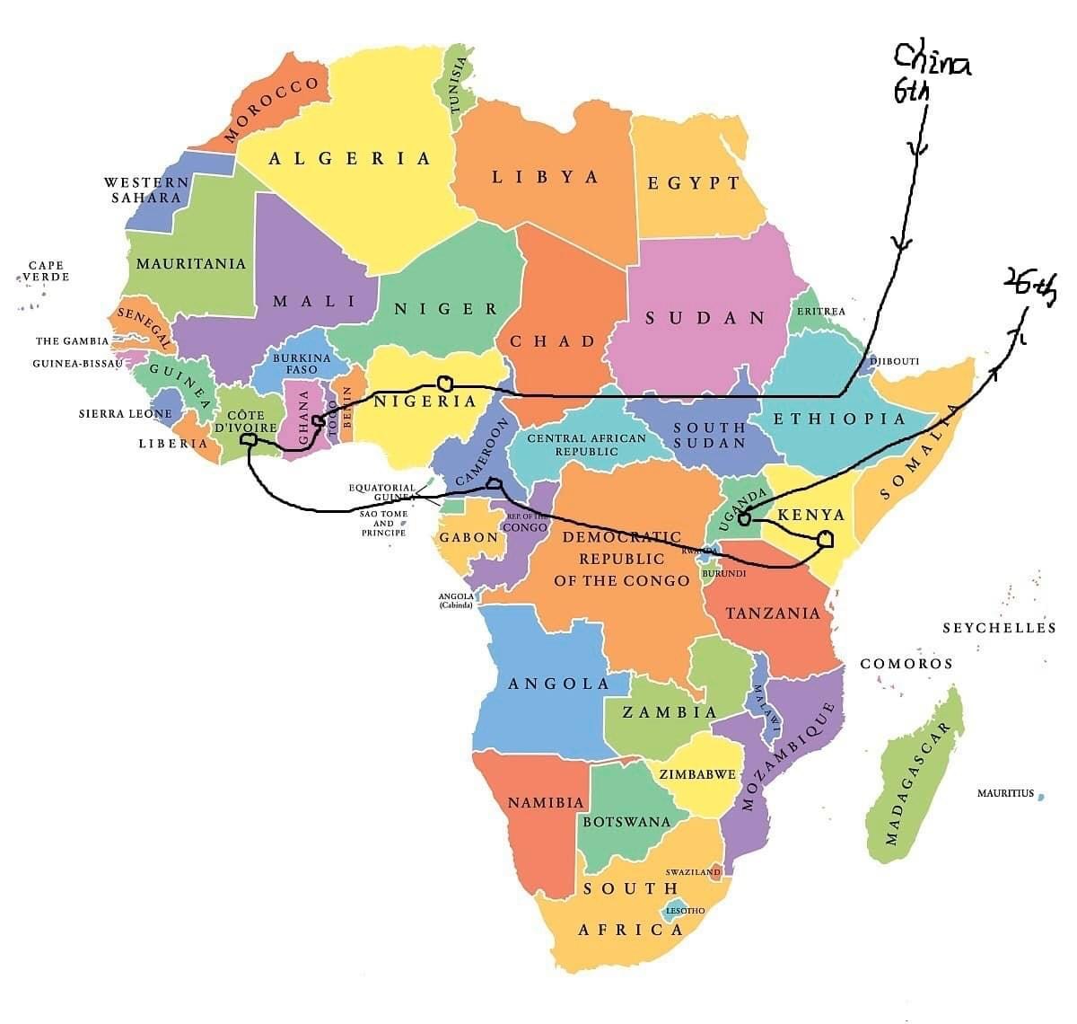 康菲尔集团考察非洲市场
