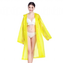 EVA Raincoat Waterproof Rain Coats Long Sleeve poncho For Adults