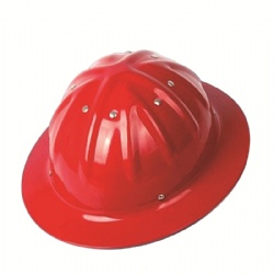 Full Brim Aluminum Safety Helmet